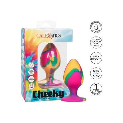 CALEX CHEEKY GRANDE TIE-DYE PLUG ANAL - D-232204 - Dona Pimenta