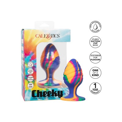 CALEX CHEEKY LARGUE SWIRL PLUG ANAL - D-232205 - Dona Pimenta