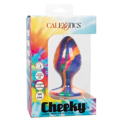 CALEX CHEEKY LARGUE SWIRL PLUG ANAL - D-232205 - Dona Pimenta