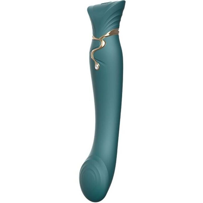 ZALO - QUEEN G-SPOT PULS WAVE VIBE VERDE - D-234644 - Dona Pimenta