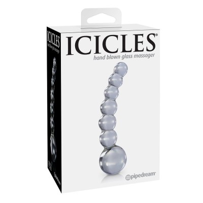 ICICLES NÚMERO 66 DILDO DE VIDRO SOPRADO À MÃO - PD2966-20