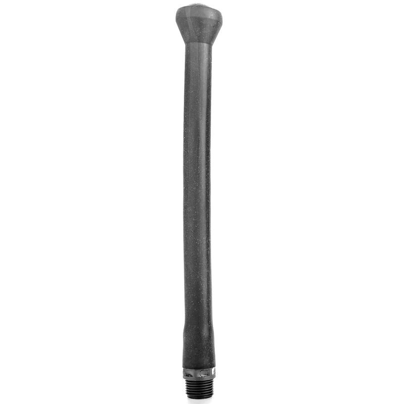 ALL BLACK - SISTEMA DE ROLHA DE DUCHE ANAL DE SILICONE 27 CM - D-229332 - Dona Pimenta