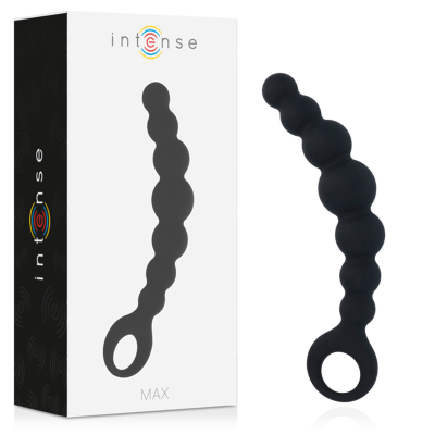 INTENSO ANAL BEADS MAX BLACK - D-216035 - Dona Pimenta