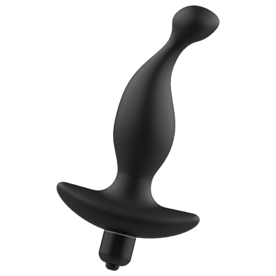 TOYS TOYS ANAL MASSAGER COM BLACK VIBRATION - D-227632 - Dona Pimenta