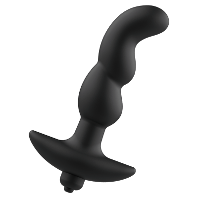 TOYS TOYS ANAL MASSAGER COM BLACK VIBRATION - D-227633 - Dona Pimenta