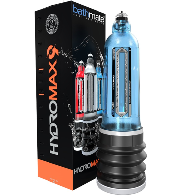 BOMBA DE BANHO HYDROMAX X40 PÊNIS AZUL BRILHANTE - D-205447 - Dona Pimenta