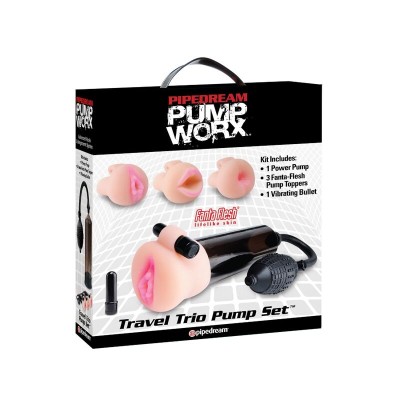 BOMBA WORX TRAVEL TRIO CONJUNTO DE BOMBA - PD3273-00 - Dona Pimenta