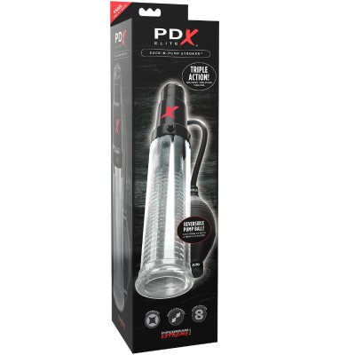 PDX ELITE SUCK N BOMBA STROKER - RD528 - Dona Pimenta