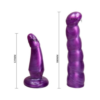 ARNES ANAL Y VAGINAL FEMENINO LILA PUNTO G 17CM - D-194500 - Dona Pimenta