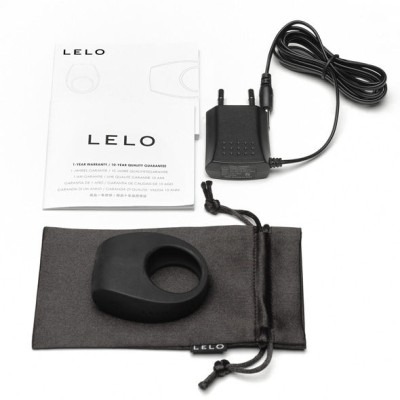 LELO - ANEL VIBRADOR PRETO TOR II - D-195033 - Dona Pimenta