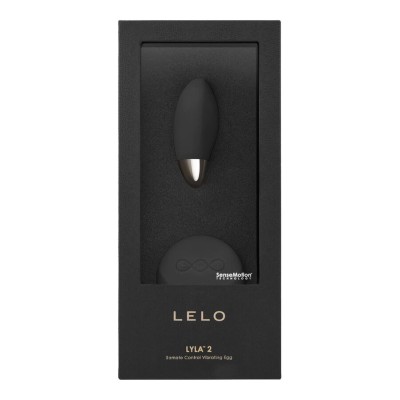 LELO - LYLA 2 INSIGNIA DESIGN EDITION EGG-MASSAGER BLACK - D-195036 - Dona Pimenta