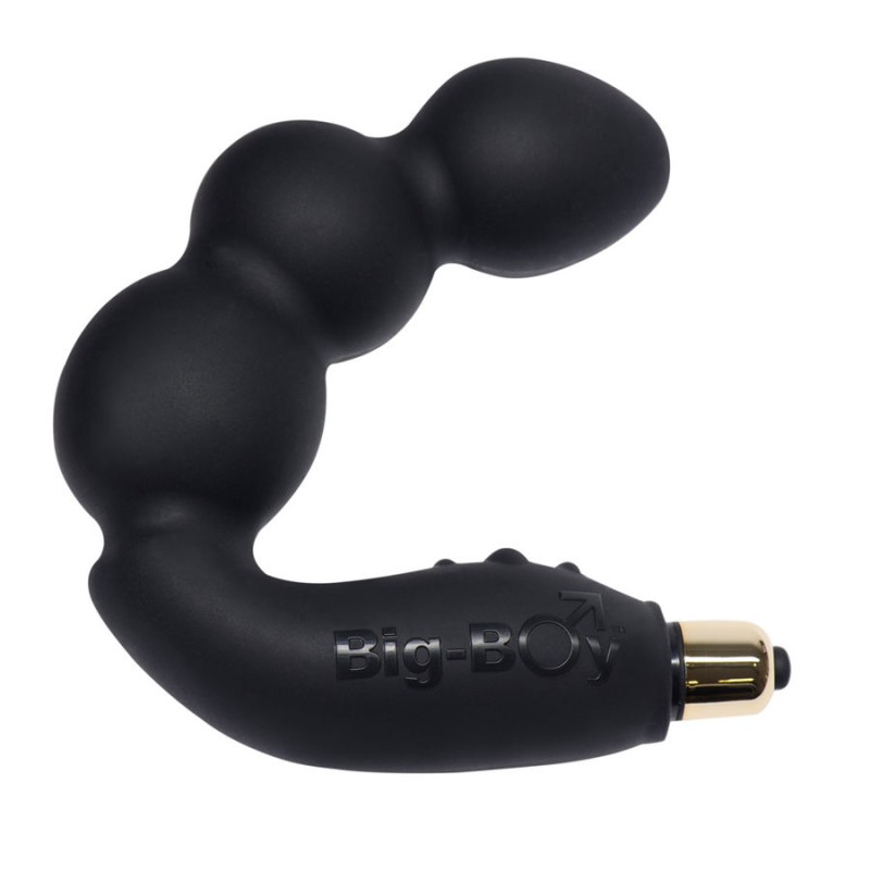 BIG-BOY PROSTATE MASSAGER PRETO 7V - D-195950 - Dona Pimenta