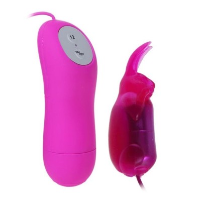 BAILE BONITO COELHO SECRETO VIBRADOR ROXO 12 VELOCIDADE - D-196289 - Dona Pimenta