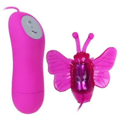 CUTE SECRET MARIPOSA ESTIMULADORA VIBRADOR 12V - D-196290 - Dona Pimenta