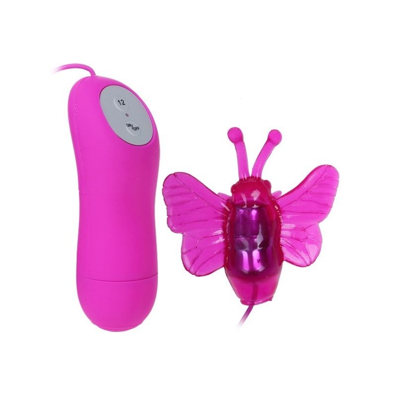 CUTE SECRET MARIPOSA ESTIMULADORA VIBRADOR 12V - D-196290 - Dona Pimenta