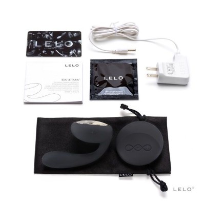 LELO IDA VIBRATOR BLACK - D-196425 - Dona Pimenta