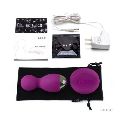 LELO INSIGNIA BALLS HULA DEEP ROSE - D-196916 - Dona Pimenta