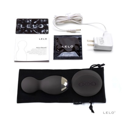 LELO INSIGNIA HULA BALLS PRETO - D-196918 - Dona Pimenta