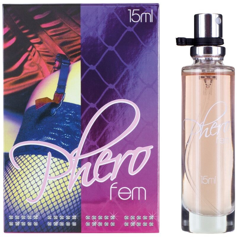 PHEROFEM EAU DE PARFUM FEMININO 15ML - D-201451 - Dona Pimenta