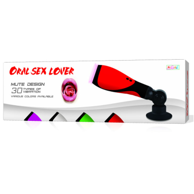 ORAL SEX LOVER 30V C/ ADAPTADOR - D-197717 - Dona Pimenta