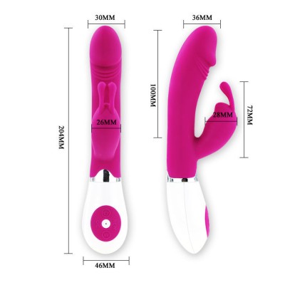 PRETTY LOVE FLIRTATION VIBRADOR CON RABBIT GENE - D-197820 - Dona Pimenta