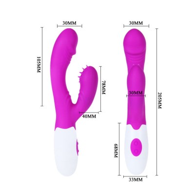 PRETTY LOVE FLIRT VIBRADOR  ESTIMULADOR  ANDRE - D-199374 - Dona Pimenta