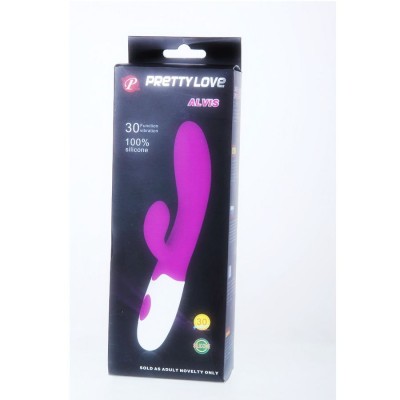 PRETTY LOVE FLIRTATION - VIBRADOR CON ESTIMULADOR CLITORIS ALVIS - D-199375 - Dona Pimenta