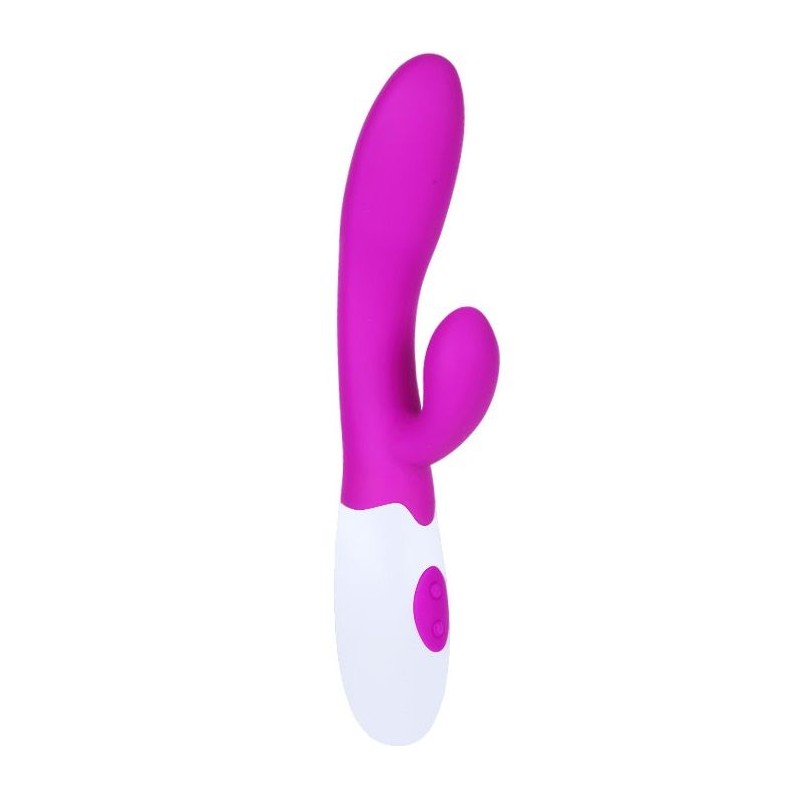 PRETTY LOVE FLIRTATION - VIBRADOR CON ESTIMULADOR CLITORIS ALVIS - D-199375 - Dona Pimenta