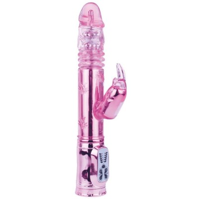 THROBBING BUNNY ROTADOR RAMPANTE ROSA - D-199377 - Dona Pimenta