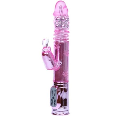 THROBBING BUNNY ROTADOR RAMPANTE ROSA - D-199377 - Dona Pimenta