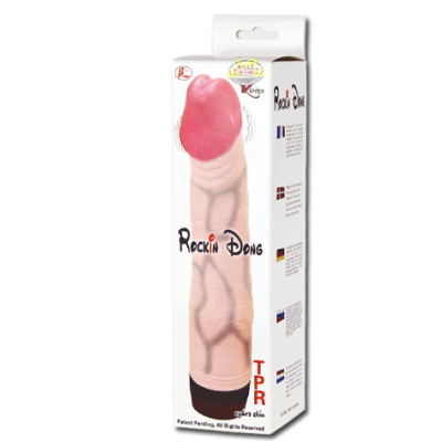 LY - BAILE ROCKIN DONG PENIS CYBER SKIN I - D-199969 - Dona Pimenta