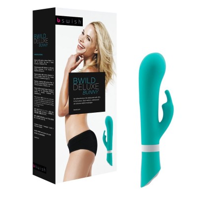 B SWISH BWILD DELUXE COELHO VIBRADOR JADE - D-202546 - Dona Pimenta