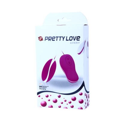 PRETTY LOVE FLIRTATION - HUEVO VIBRADOR CON CONTROL REMOTO - AVERY - D-203971 - Dona Pimenta