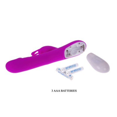 PRETTY LOVE FLIRTATION - VIBRADOR CON ESTIMULADOR CLITORIS ROBERT - D-203973 - Dona Pimenta