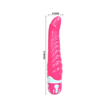 BAILE THE REALISTIC COCK PINK G-SPOT 21.8CM - D-205180 - Dona Pimenta