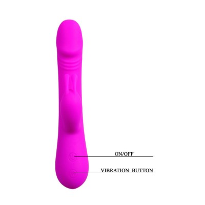 PRETTY LOVE FLIRTATION - VIBRADOR CON RABBIT CLEMENT - D-205197 - Dona Pimenta