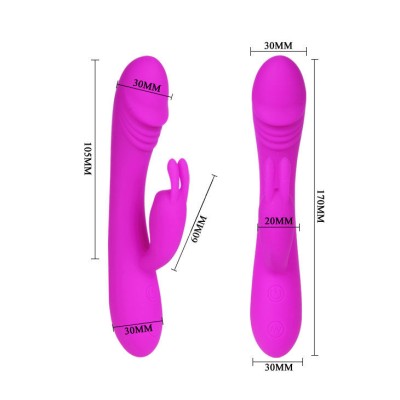 PRETTY LOVE SMART RABBIT VIBRATOR HUNTER 30 VELOCIDADES - D-205202 - Dona Pimenta