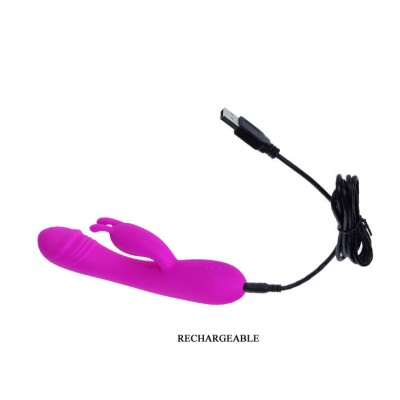 PRETTY LOVE SMART RABBIT VIBRATOR HUNTER 30 VELOCIDADES - D-205202 - Dona Pimenta