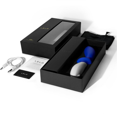 LELO LOKI VIBRADOR PROSTÁTICO AZUL - D-205241 - Dona Pimenta