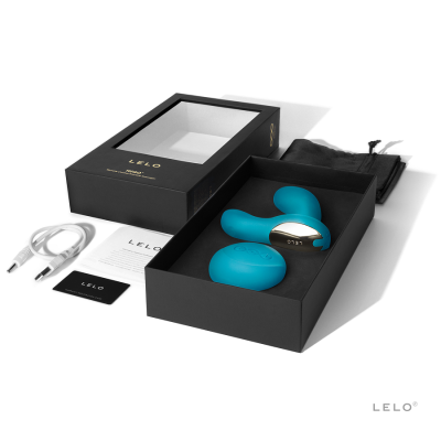 LELO HUGO PROSTATIC MASSAGER OCEAN BLUE - D-205253 - Dona Pimenta