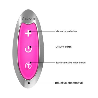 NALONE CURVE INTELLIGENT ESTIMULATOR VIBRATOR - D-207043 - Dona Pimenta