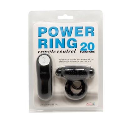 BAILE ANILLO CONTROL REMOTO NEGRO 20V - D-207053 - Dona Pimenta