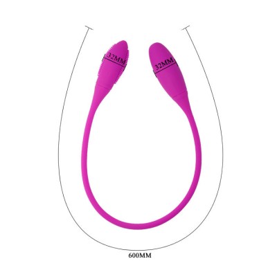 DELUXE BONITO AMOR SNAKY VIBRATOR 7V - D-207055 - Dona Pimenta