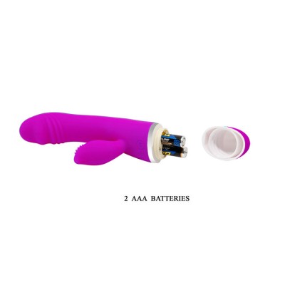 PRETTY LOVE FLIRTATION - VIBRADOR CON RABBIT DAVID - D-207058 - Dona Pimenta