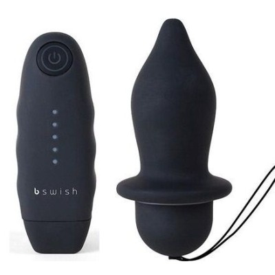 B SWISH - BFILLED CLASSIC VIBRATING PLUG PRETO - D-207771 - Dona Pimenta