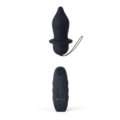 B SWISH - BFILLED CLASSIC VIBRATING PLUG PRETO - D-207771 - Dona Pimenta