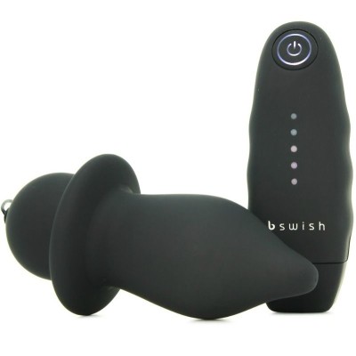 B SWISH - BFILLED CLASSIC VIBRATING PLUG PRETO - D-207771 - Dona Pimenta