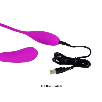 PRETTY LOVE SMART - SNAKY VIBE VIBRATOR 7V + 3 TICKLING - D-208375 - Dona Pimenta