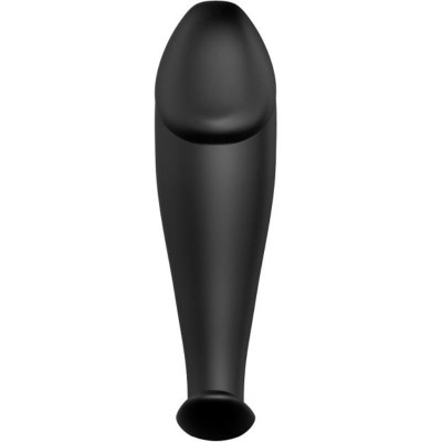 PRETTY LOVE PLUG ANAL SILICONA FORMA PENE - NEGRO - D-211727 - Dona Pimenta