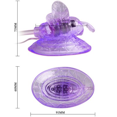 MARIPOSA VIBRADORA ESTIMULACION CLITORIS LILA - D-211780 - Dona Pimenta